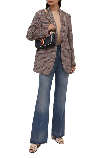 Джинсы GUCCI синего цвета по цене 83520 руб., арт. 656983/XDB0J, фото 2 Джинсы GUCCI, арт. 656983/XDB0J, фото 2