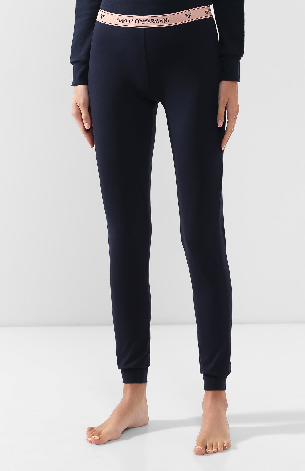 Хлопковые джоггеры EMPORIO ARMANI, арт. 163620/9A317, фото 3