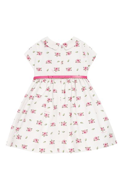 Хлопковое платье MONNALISA, арт. 313924, фото 2