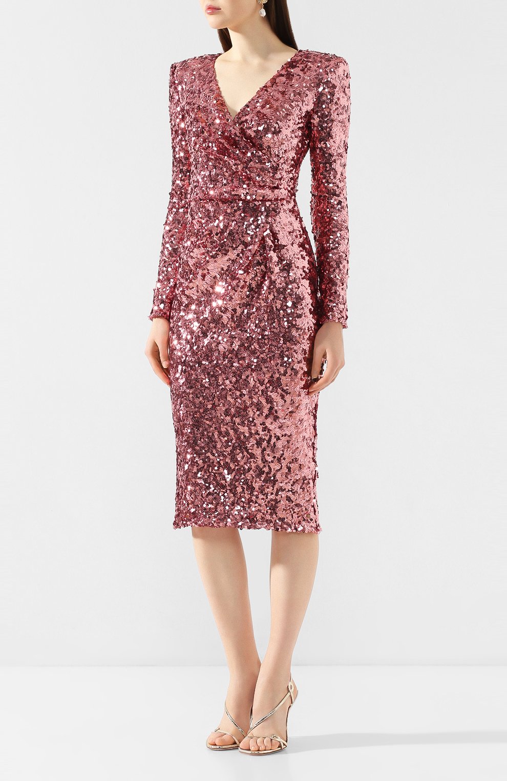Платье с пайетками DOLCE & GABBANA, арт. F6H0TT/HLMZM, фото 3