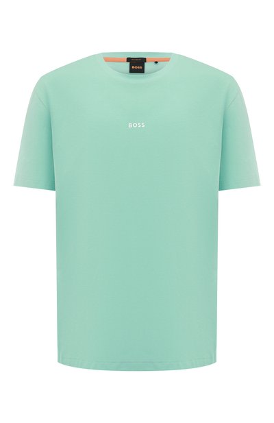 Хлопковая футболка BOSS ORANGE, арт. 50473278, фото 1