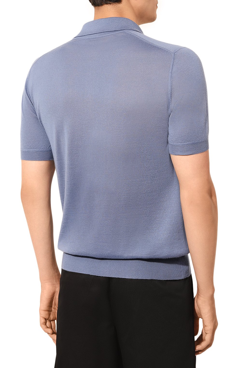 Кашемировое поло PRADA, арт. UMB313-10IR-F0154-221, фото 4