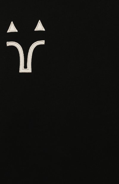 Хлопковое худи LES COYOTES DE PARIS, арт. 109-21-042, фото 3