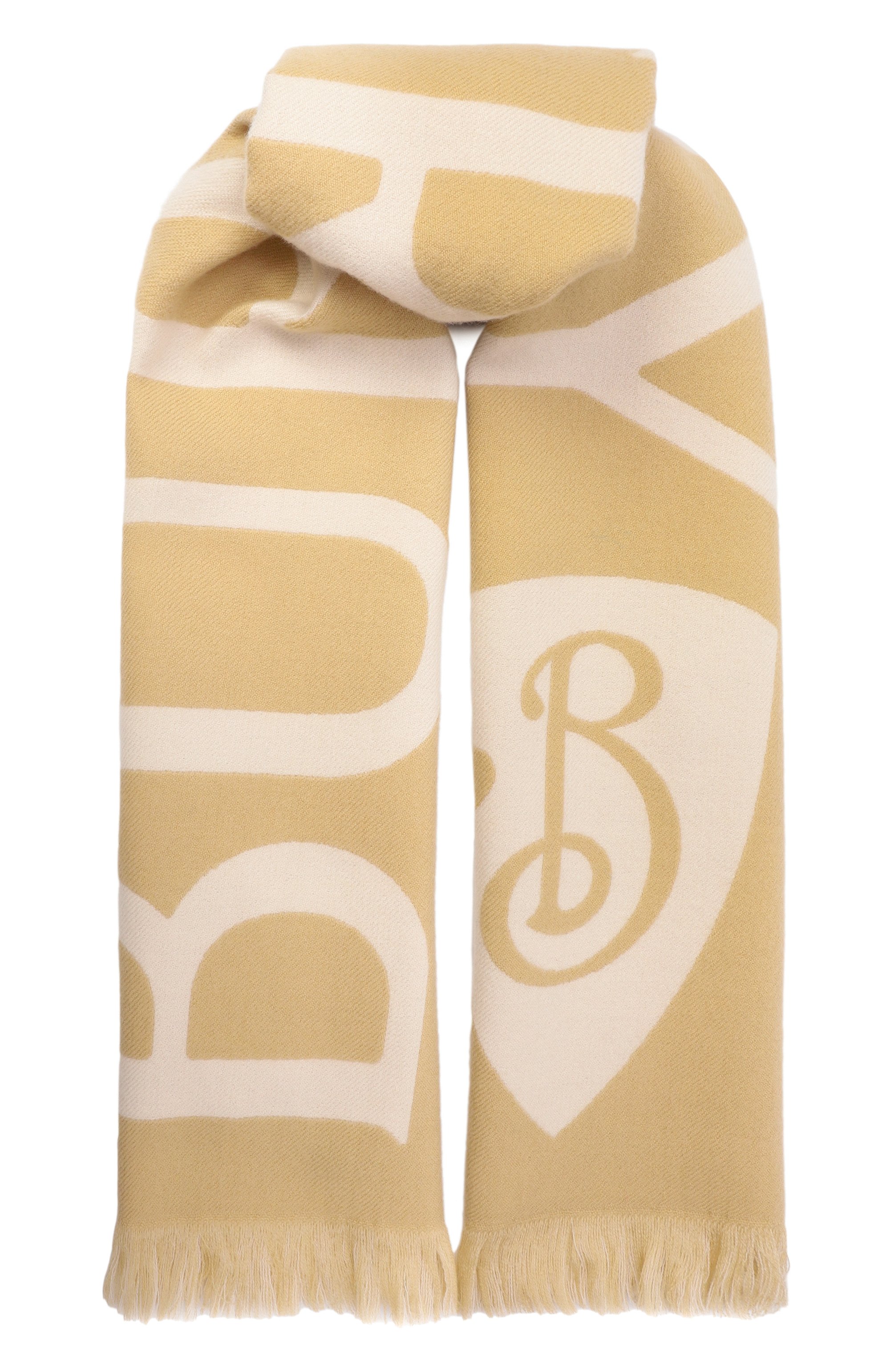 Шерстяной шарф BURBERRY, арт. 8109562, фото 1