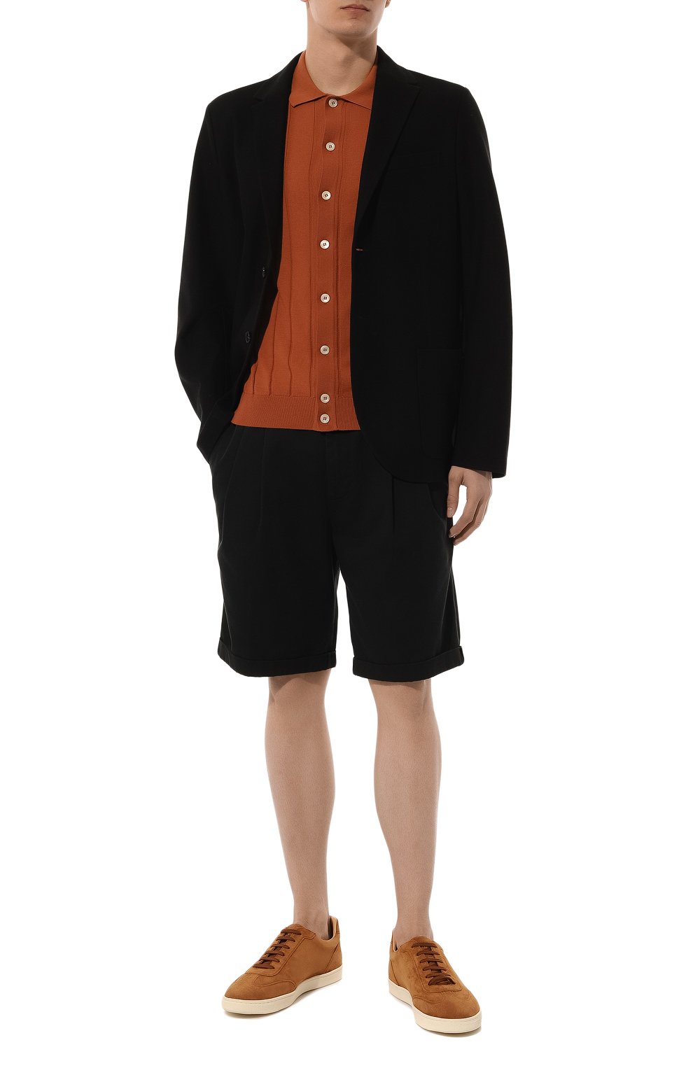 Хлопковые шорты BRUNELLO CUCINELLI, арт. M252DU0020, фото 2