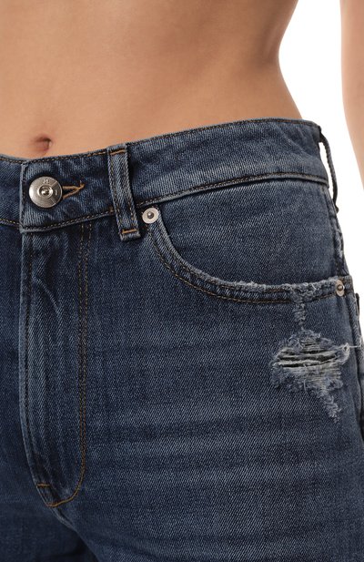 Джинсы 3X1 синего цвета по цене 39950 руб., арт. 31-W13B50-DR1131/MIDLAND, фото 5 Джинсы 3X1, арт. 31-W13B50-DR1131/MIDLAND, фото 5