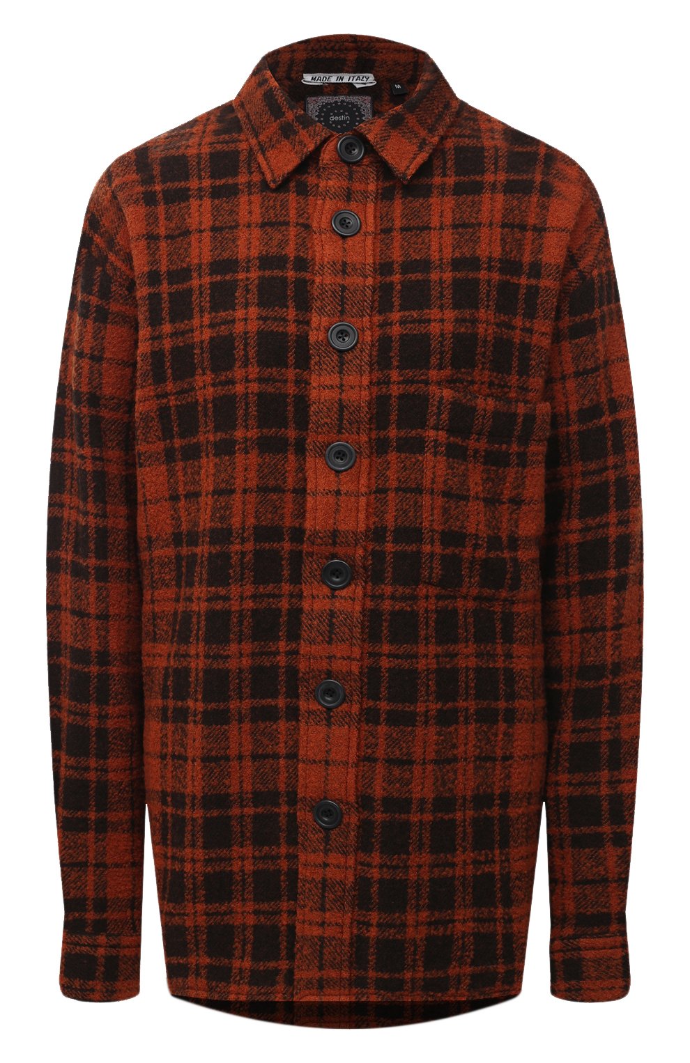 Рубашка из шерсти и кашемира DESTIN, арт. D5W0MAT/W0RKER GRANT FLEECY, фото 1