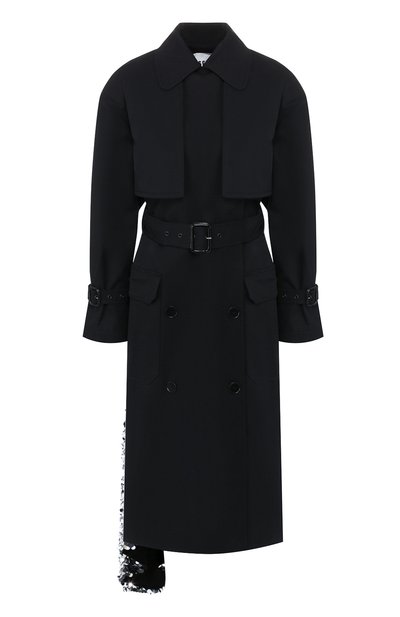 Женский хлопковый тренч MSGM, арт. 2741MDC19X 195613