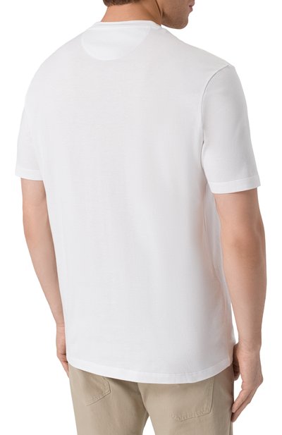 Хлопковая футболка PAUL&SHARK, арт. 15311607, фото 4