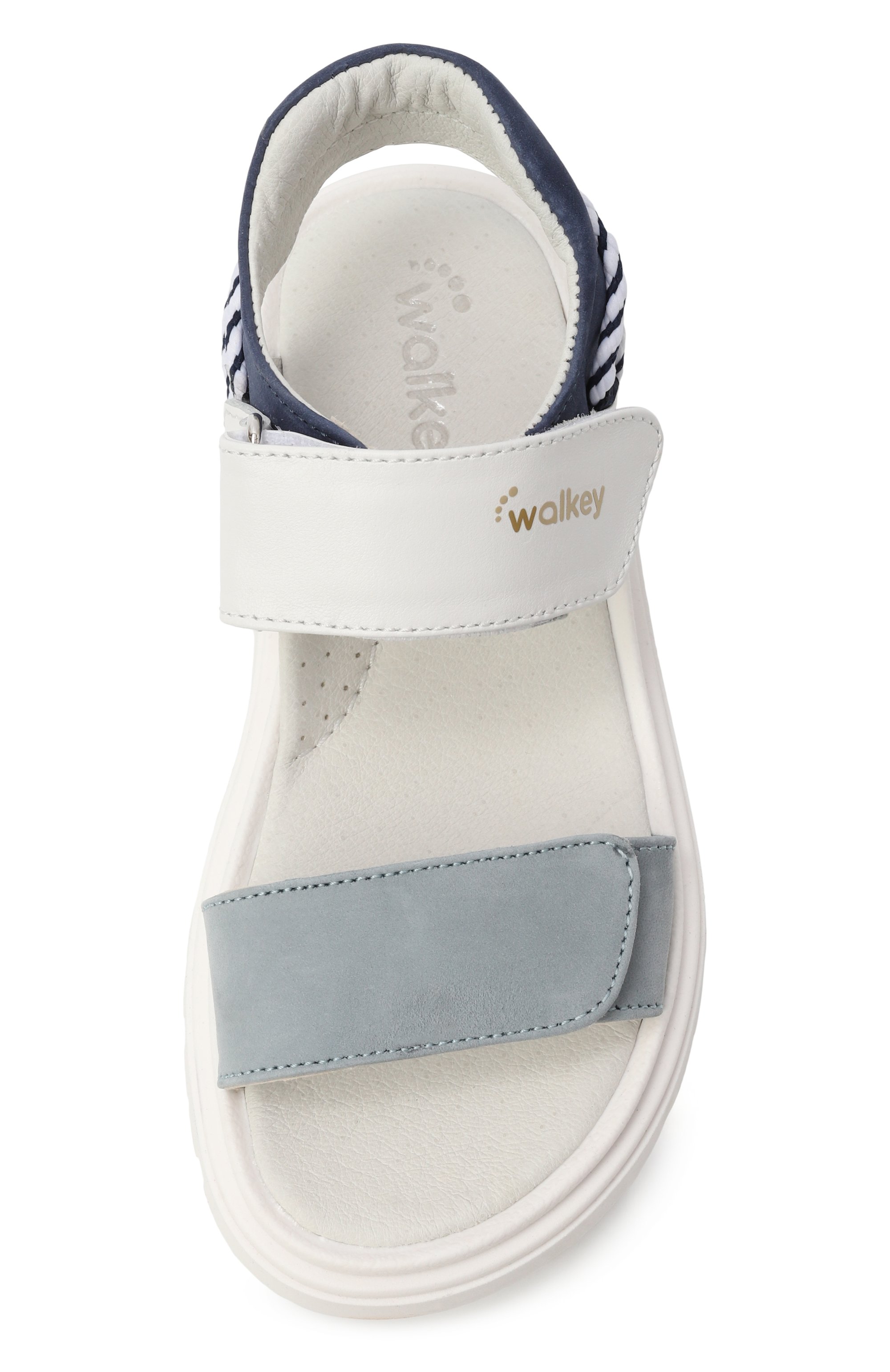 Кожаные сандалии WALKEY, арт. Y1B2-43534-0073Y778/25-29, фото 4
