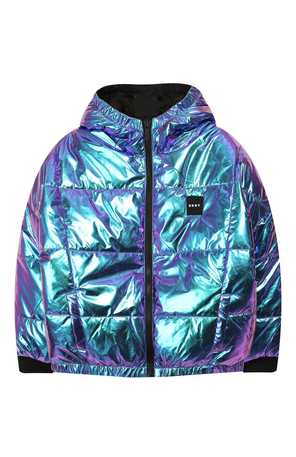 Двусторонняя куртка с капюшоном DKNY, арт. D36611/V29 FW19/20, фото 1