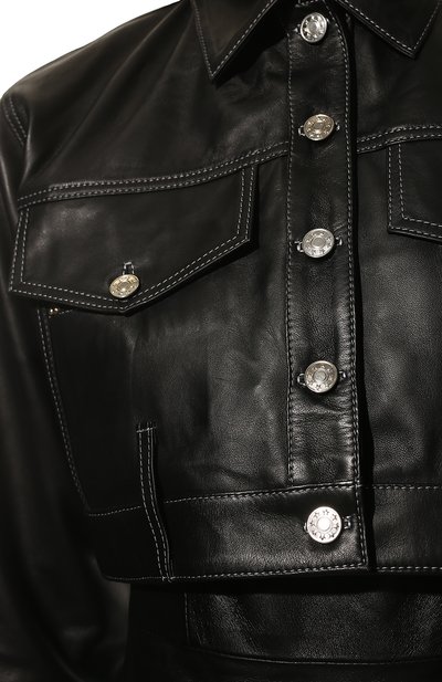 Кожаная куртка MANOKHI, арт. A0000828, фото 5