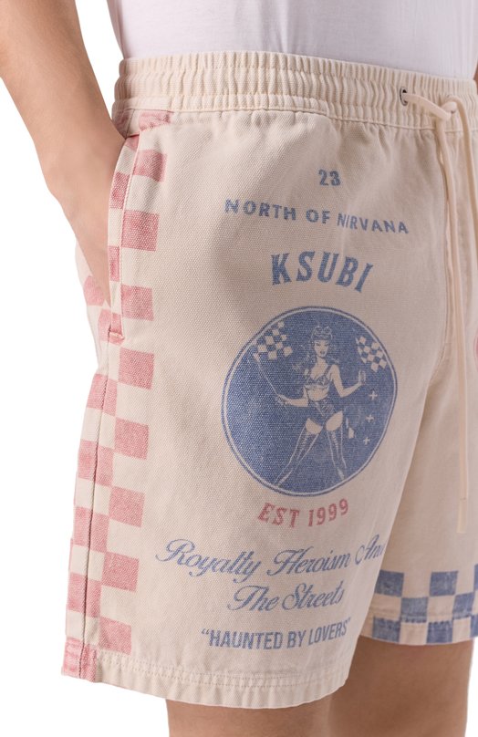 Хлопковые шорты Ksubi MPF25WA017 Разноцветный  MPF25WA017 Фото 5