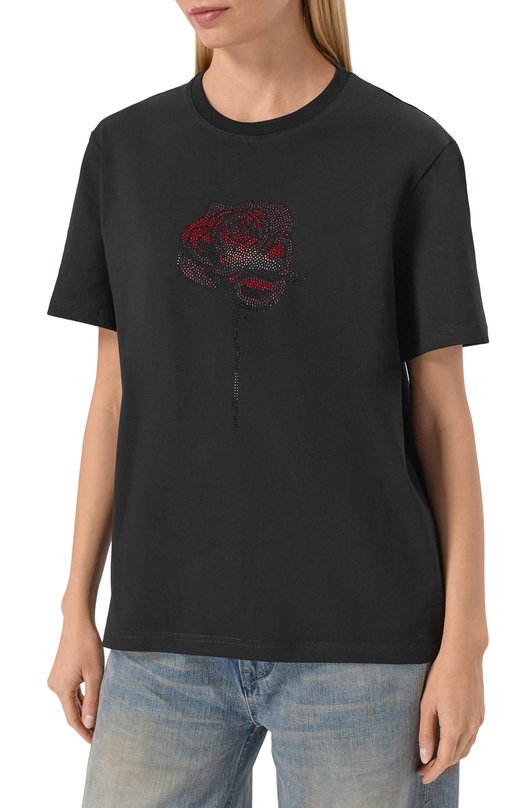 Хлопковая футболка Flashin FS26TRR Чёрный  FS26TRR Фото 3