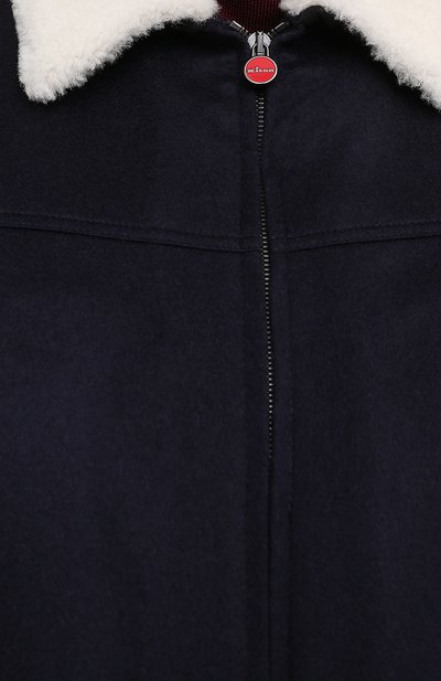 Кашемировый бомбер с подкладкой из овчины KITON, арт. UW0910MV03T83/60-68, фото 5