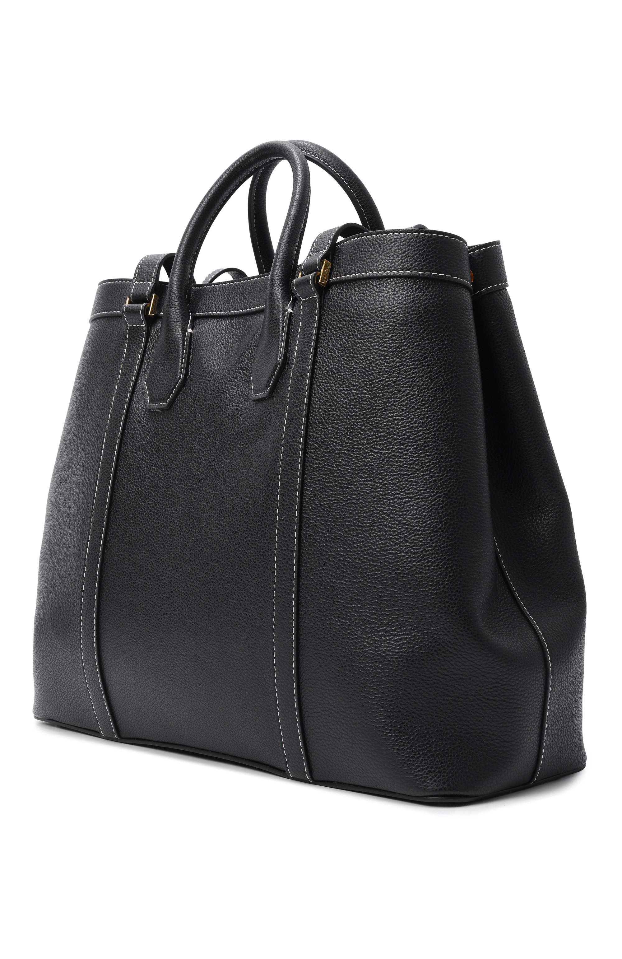 Сумка-тоут belleville LANCEL черного цвета по цене 78650 руб., арт. A13738, фото 4 Сумка-тоут belleville LANCEL, арт. A13738, фото 4