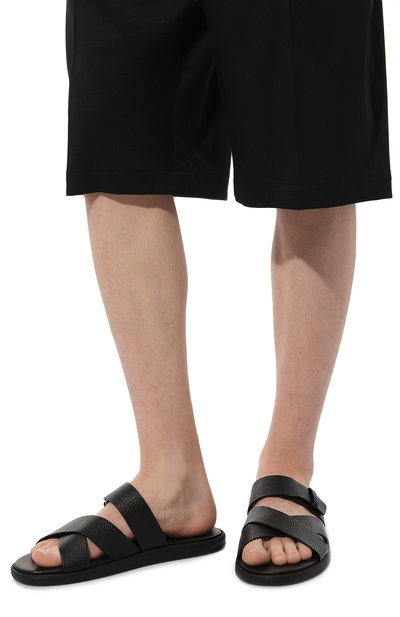 Кожаные шлепанцы DOUCAL'S, арт. DU3299MYK0UF235NN00, фото 3