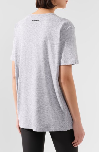 Хлопковая футболка DSQUARED2, арт. S72GD0226/S22146, фото 4
