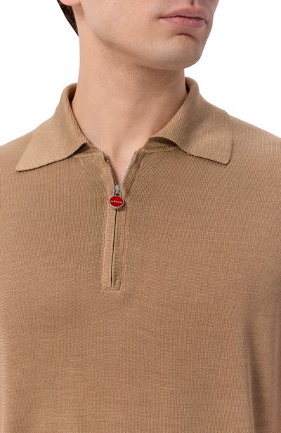 Шелковое поло KITON, арт. UMK0851, фото 5