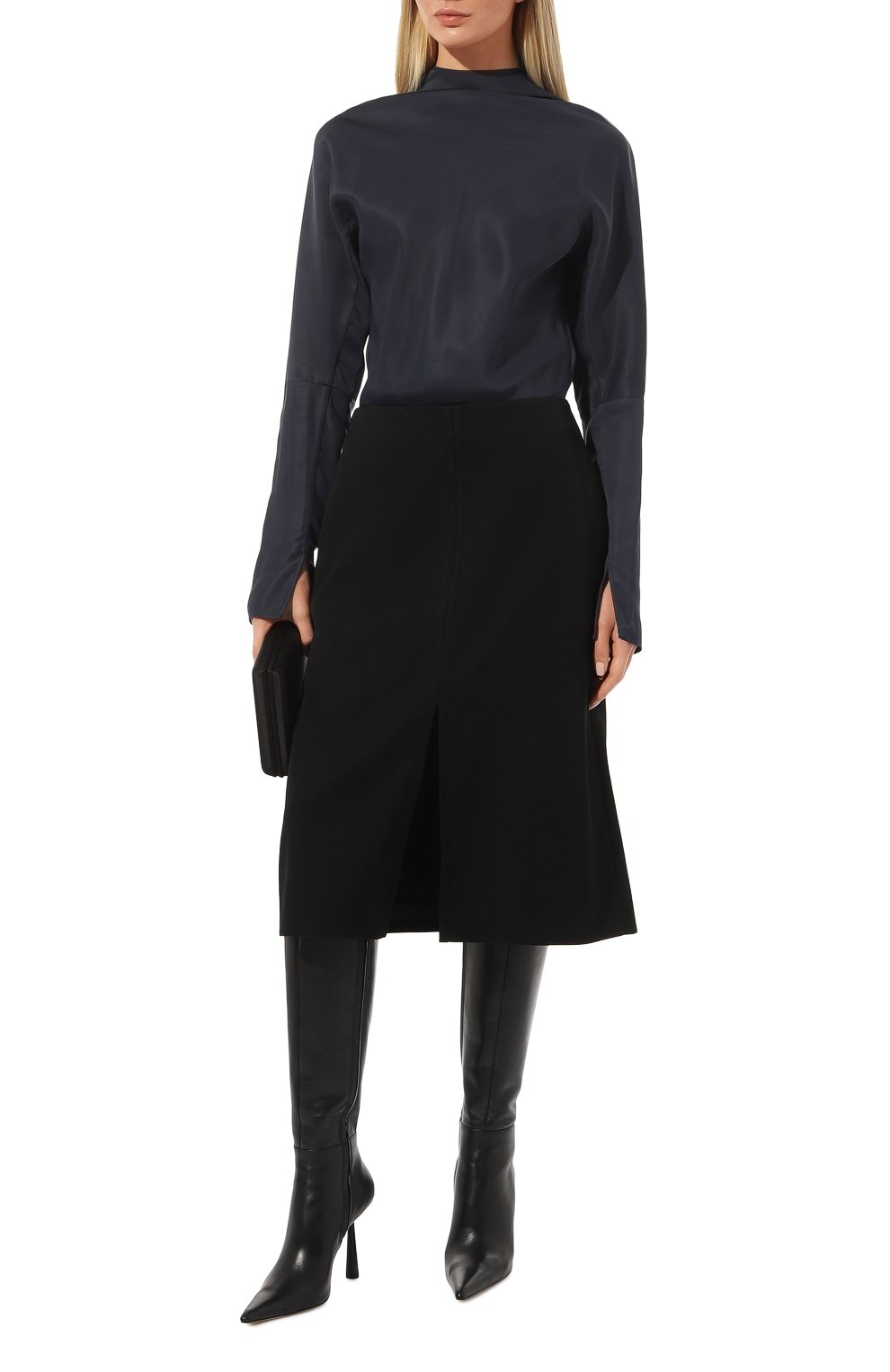 Шерстяная юбка JIL SANDER, арт. J52MA0002/J40003, фото 2