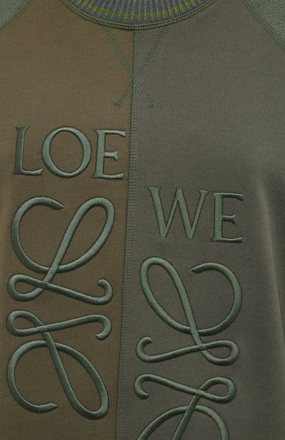 Свитшот из хлопка и шерсти LOEWE, арт. S540Y24J01, фото 5