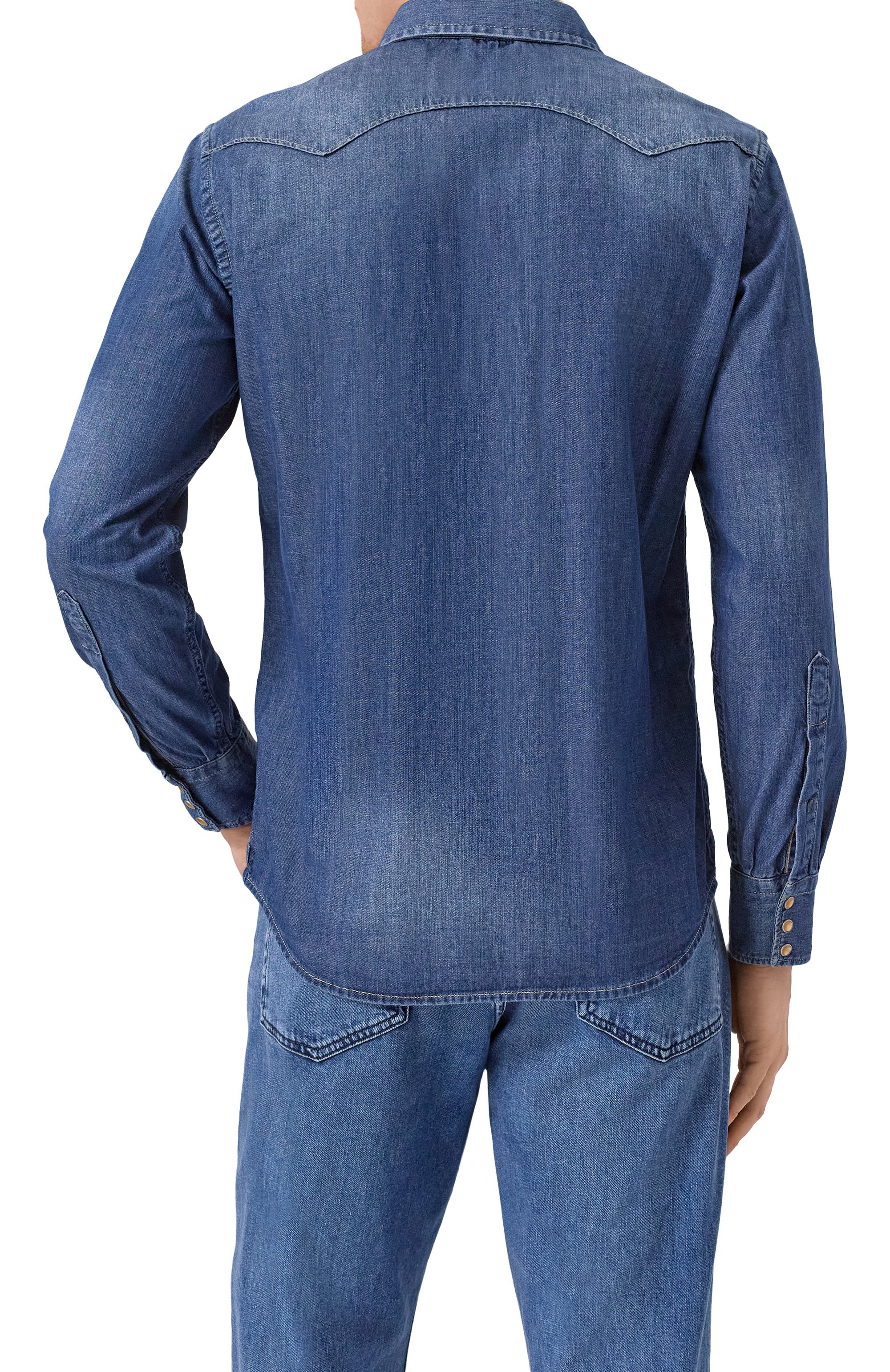 Джинсовая рубашка REPLAY, арт. M4023C.000.26C 80A, фото 4