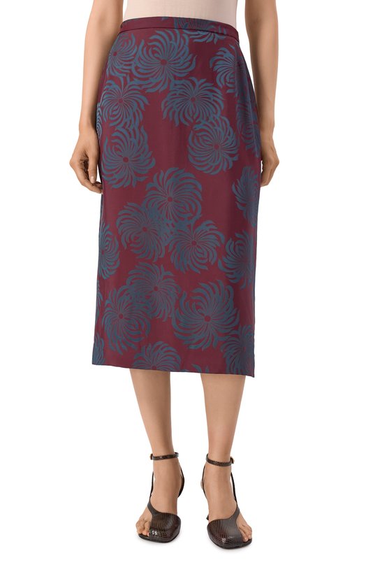 Юбка Dries Van Noten 010852-2140-358 Бордовый  010852-2140-358 Фото 3