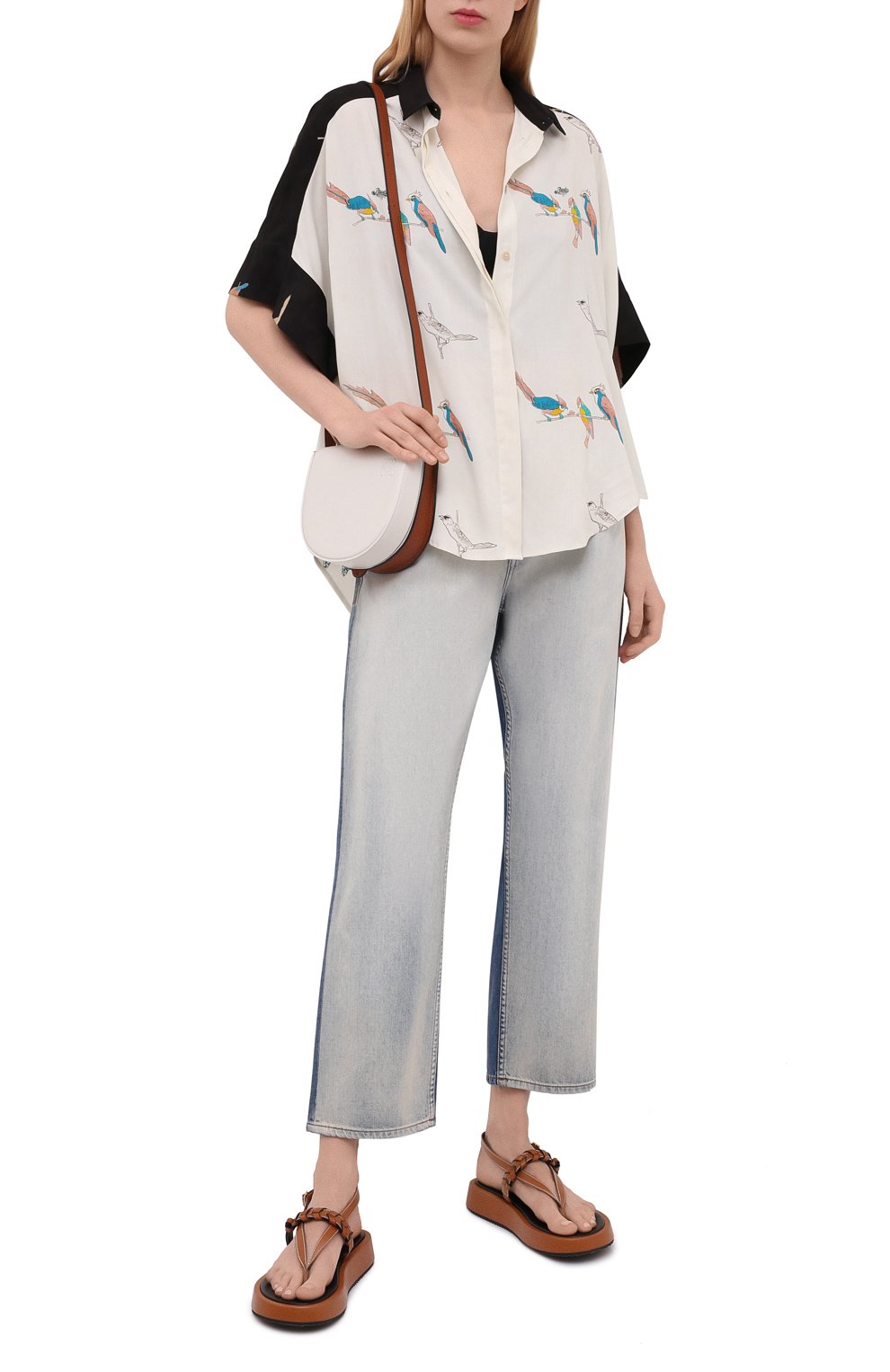Рубашка из вискозы loewe x paula's ibiza LOEWE, арт. S616Y06X06, фото 2