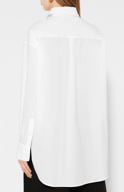 Хлопковая рубашка ACNE STUDIOS, арт. AC0219/W, фото 4