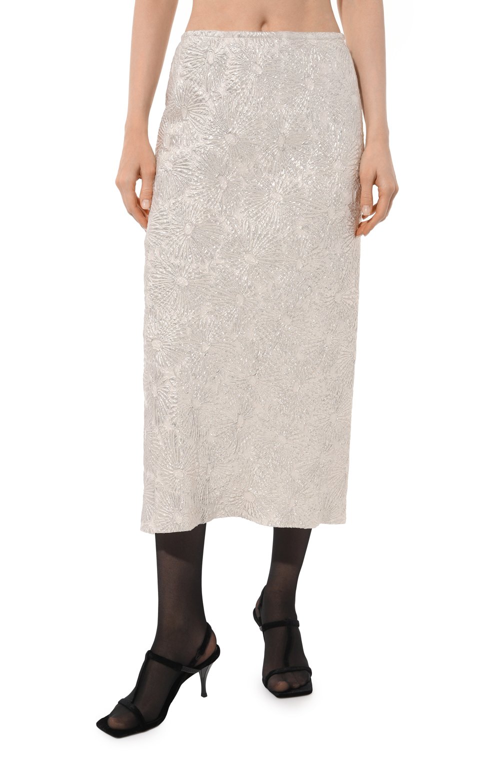 Шелковая юбка DRIES VAN NOTEN, арт. 232-010838-7077, фото 3