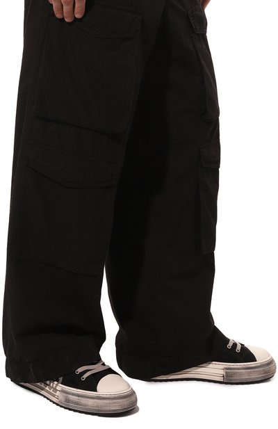 Текстильные кеды berlin DSQUARED2 черного цвета по цене 59950 руб., арт. SNM0293 25406367, фото 3 Текстильные кеды berlin DSQUARED2, арт. SNM0293 25406367, фото 3