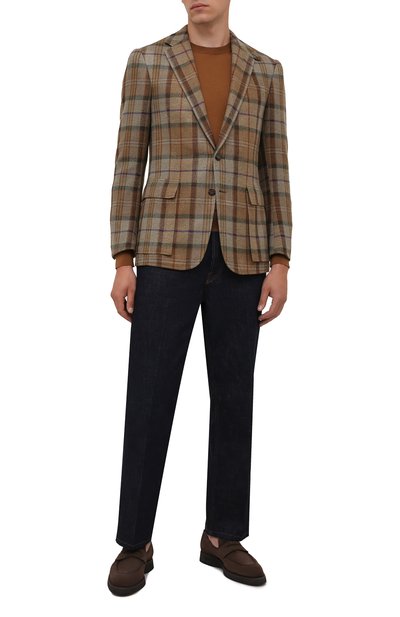 Замшевые пенни-лоферы BRIONI, арт. QEI50L/09708, фото 2