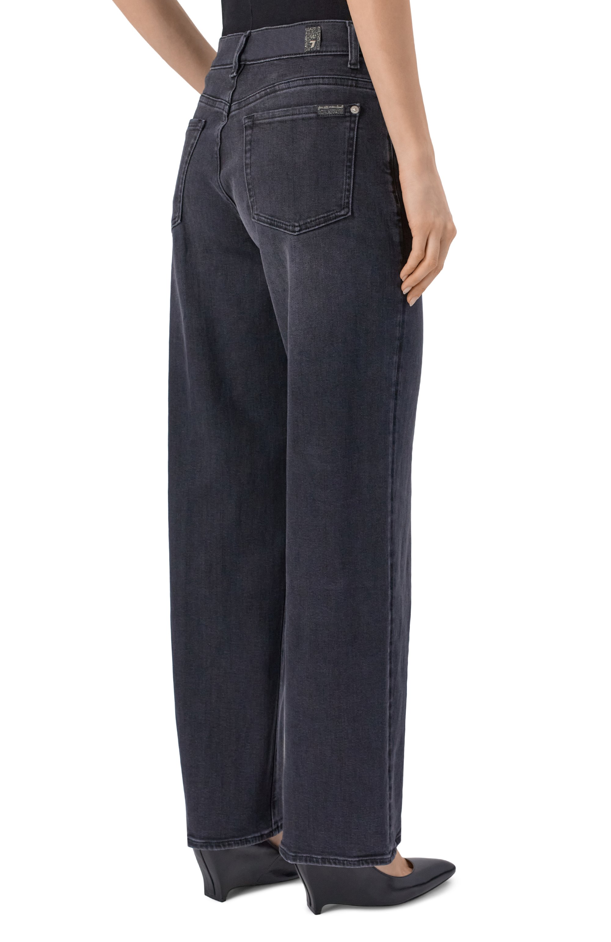 Джинсы stovepipe straight 7 FOR ALL MANKIND, арт. 7U4N0C32-3NS, фото 4