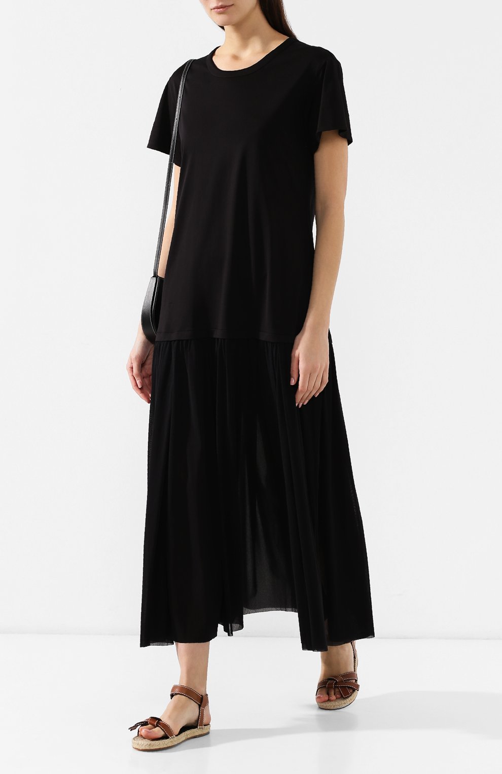 Хлопковое платье JIL SANDER NAVY, арт. JNWM5012C/JM2485A, фото 2