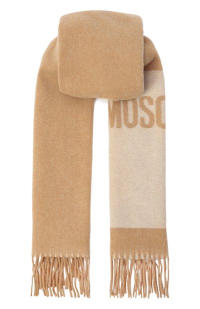 Мужской шерстяной шарф MOSCHINO, арт. 50239/M5857
