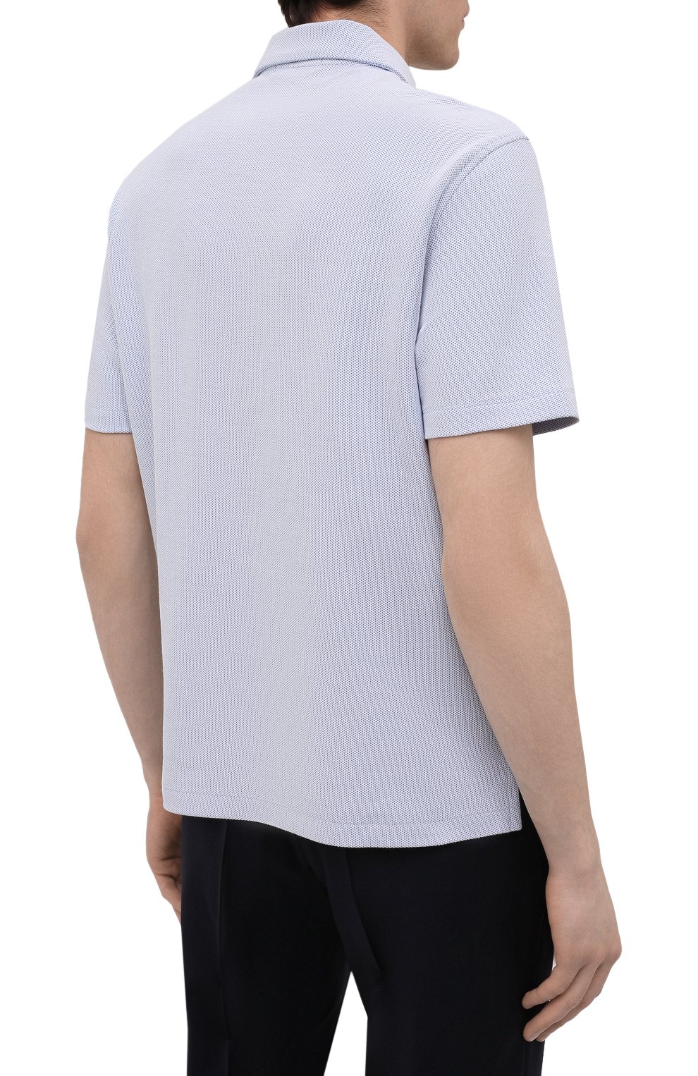 Хлопковое поло ZEGNA, арт. UZ351/757, фото 4