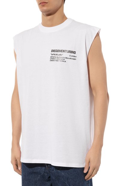 Хлопковая майка DIEGO VENTURINO, арт. D3S4TS-SMBASIC2, фото 3