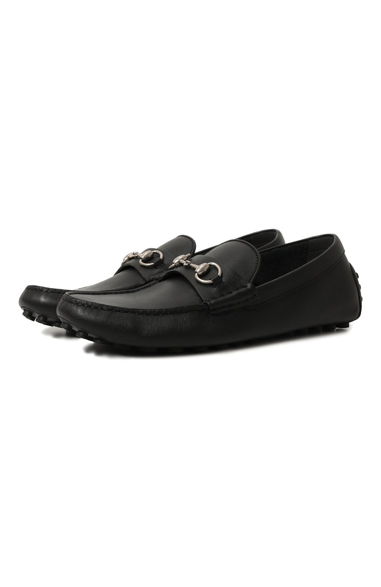Кожаные мокасины GUCCI, арт. 765859/1XH00, фото 1