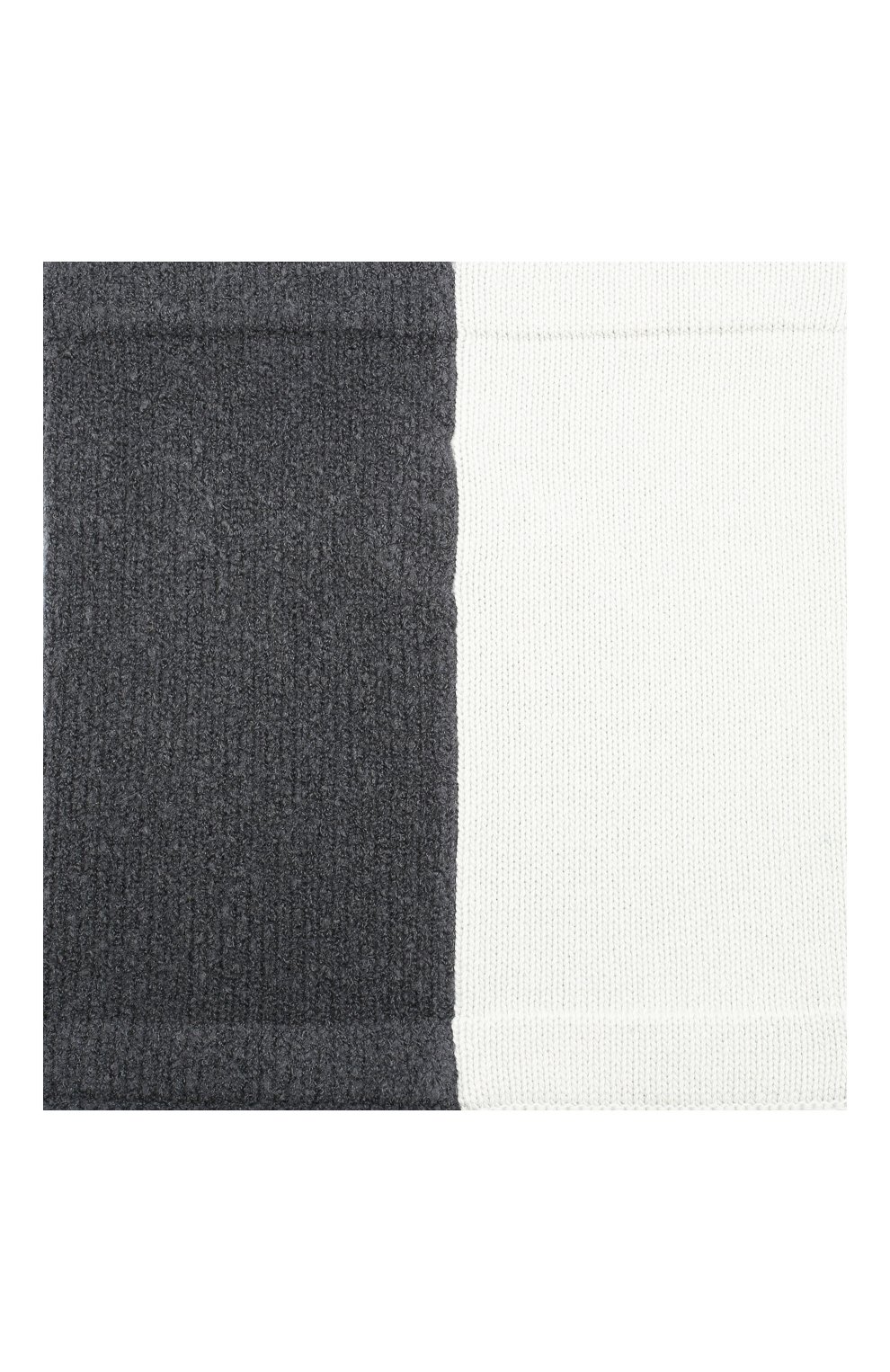 Шерстяной шарф-снуд STONE ISLAND светло-серого цвета по цене 16050 руб., арт. 7115N08D3, фото 3 Шерстяной шарф-снуд STONE ISLAND, арт. 7115N08D3, фото 3