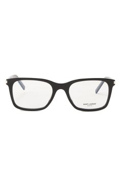 Женские оправа SAINT LAURENT черного цвета, арт. SL 718 SLIM 005 | Фото 3 (Нос: Не проставлено; Региональные ограничения белый список (Axapta Mercury): Не проставлено; Материал: Пластик; Тип очков: Оправа; Оптика Гендер: оптика-женское; Очки форма: Прямоугольные)