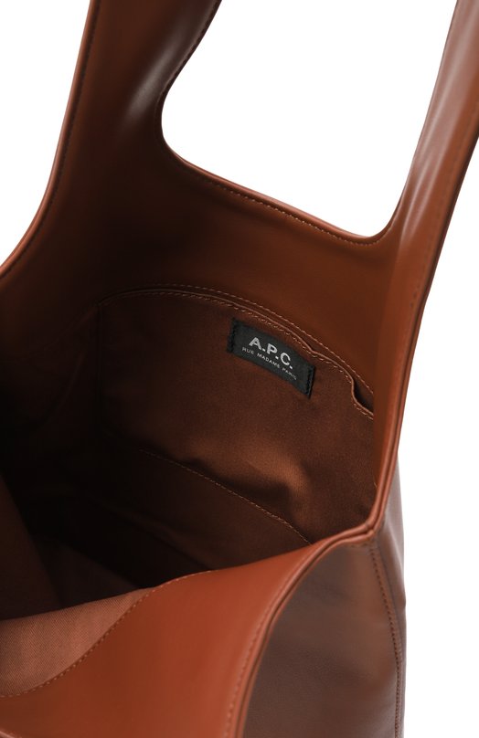 Сумка-шопер Ninon small A.P.C. M61861/PUAAT Коричневый  M61861/PUAAT Фото 5