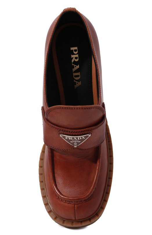 фото Кожаные туфли prada