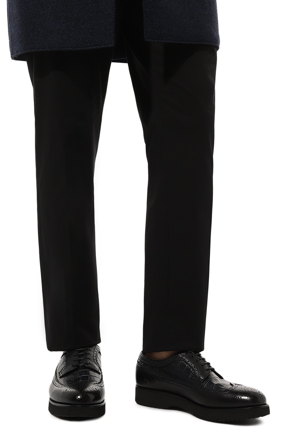 Кожаные дерби DOUCAL'S, арт. DU1270DAK0PN019N, фото 3