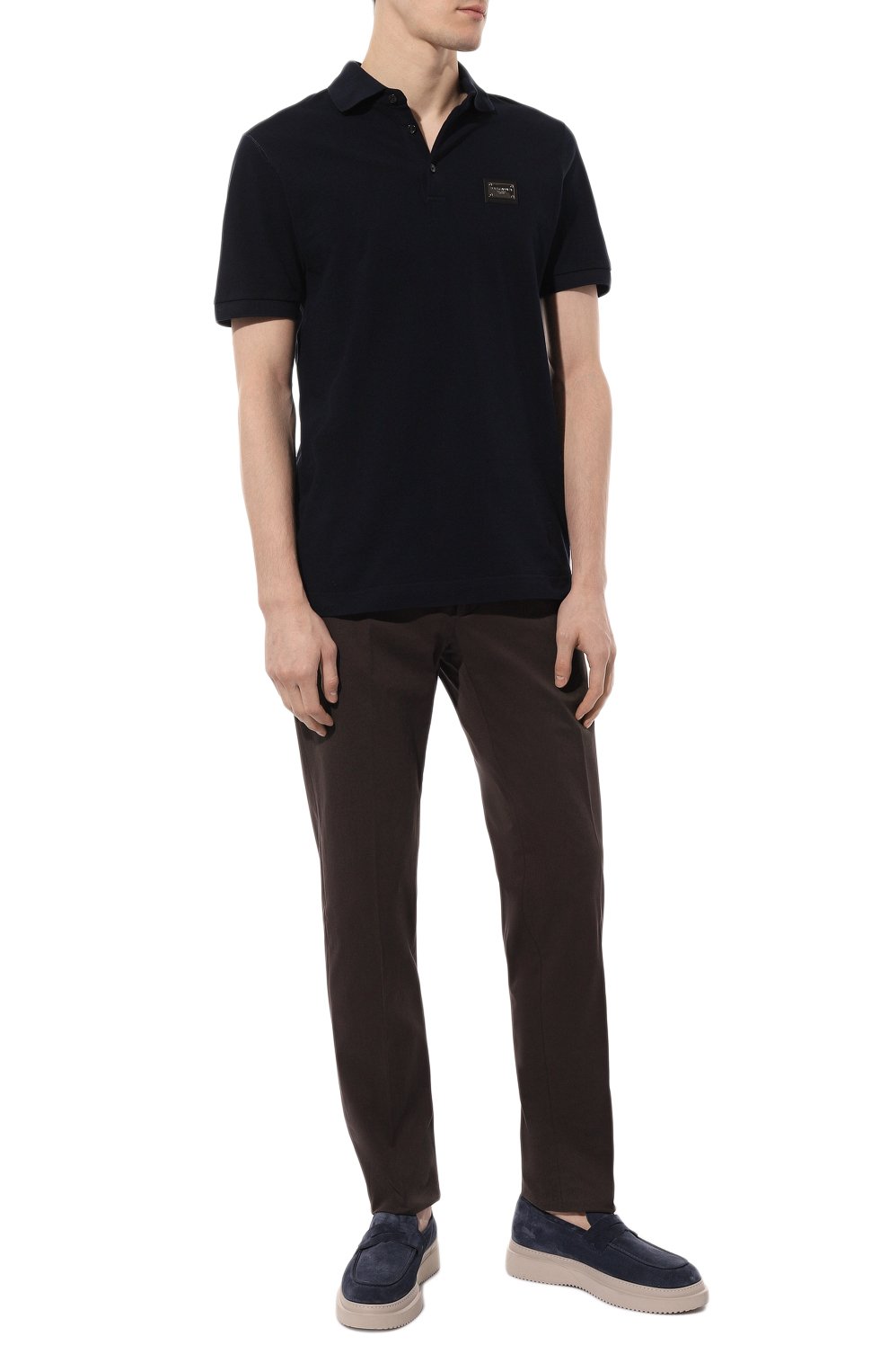 Хлопковые брюки ZEGNA, арт. TR14-E8I03, фото 2