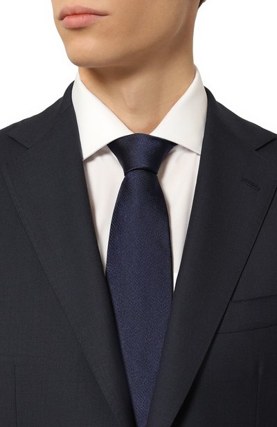 Шелковый галстук ZEGNA, арт. 1P8/Z8D01TA8, фото 2