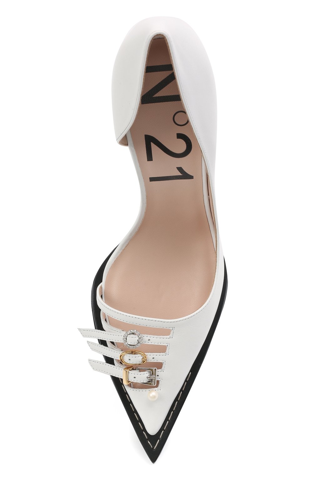 Кожаные туфли N21, арт. 21ECS0NV11102/PUMP, фото 5