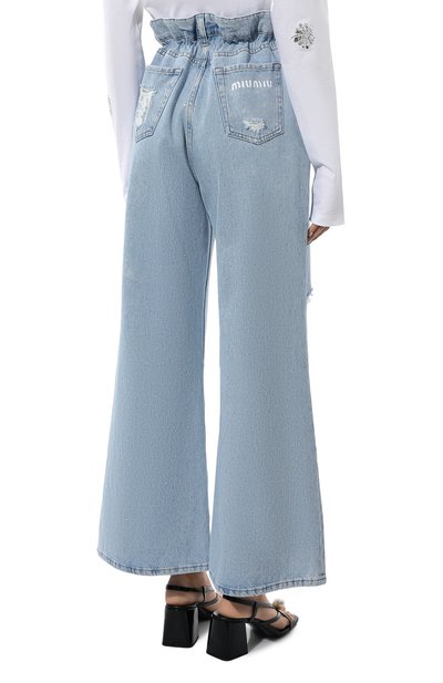 Джинсы MIU MIU, арт. GWP410-10B7-F0008, фото 4