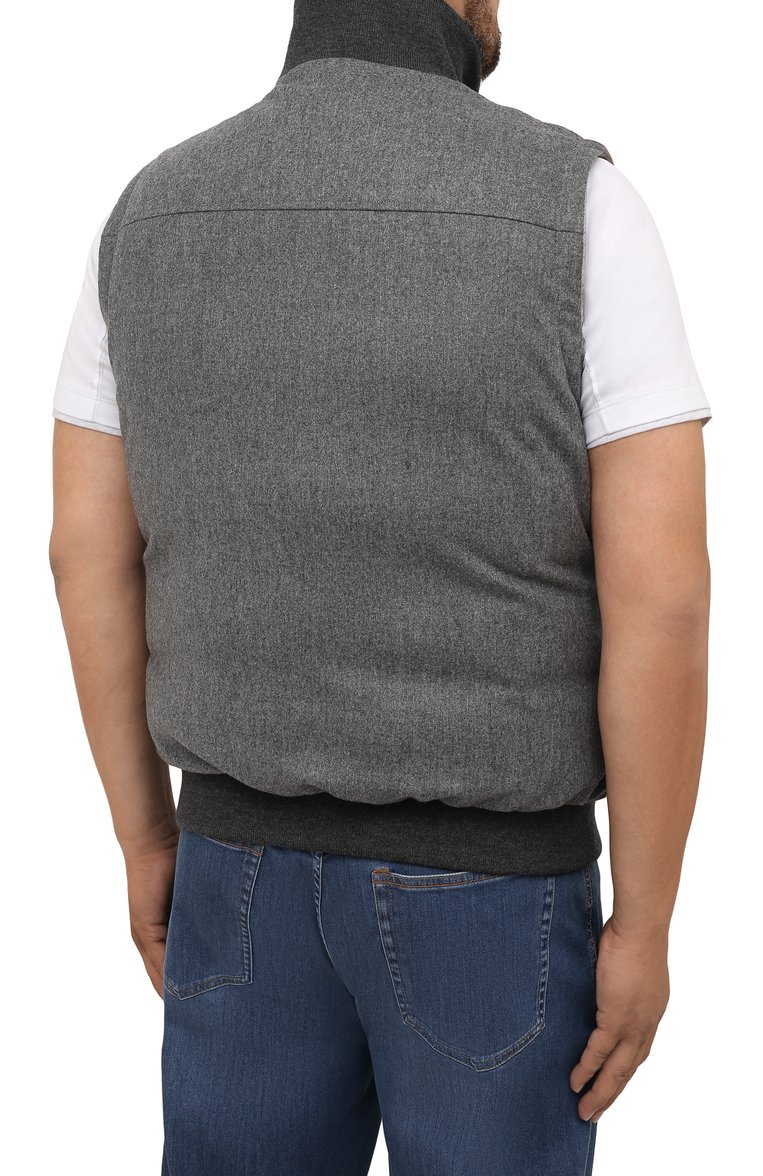 Комбинированный жилет KITON, арт. UW1062MV0247A/64-72, фото 1