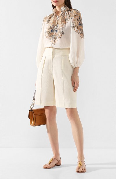 Кожаные сандалии maison snake VALENTINO, арт. TW2S0V63/HUZ, фото 2