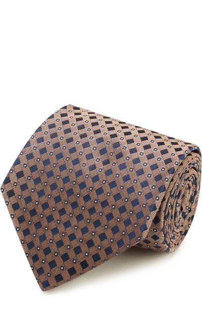Шелковый галстук с узором KITON, арт. KA/C04E03, фото 1